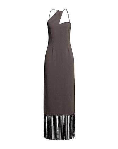 NANUSHKA Long dress Lead 50% Acetate, 50% Recycled polyester