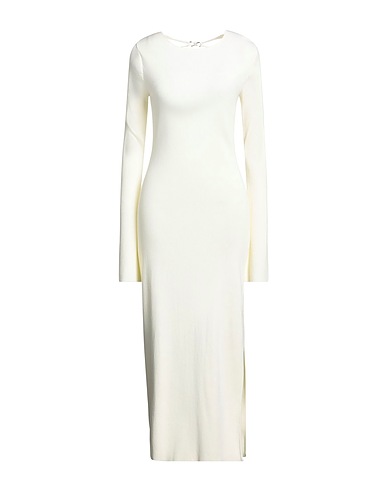 MACH & MACH Long dress Ivory 70% Viscose, 30% Polyester