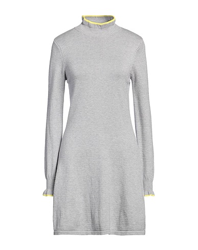 REBEL QUEEN by LIU •JO Short dress Grey 50% Viscose, 28% Polyester, 22% Polyamide