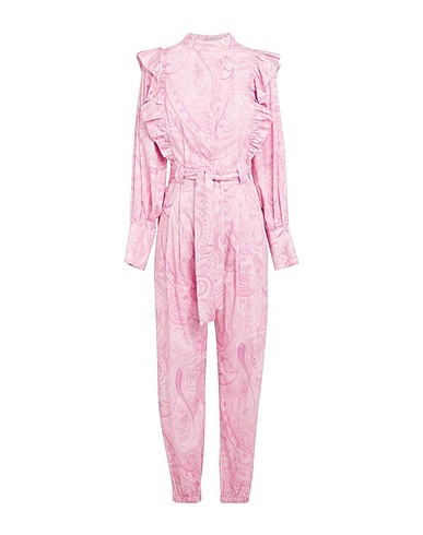 GAëLLE Paris Jumpsuits and Dungarees Pink 100% Cotton