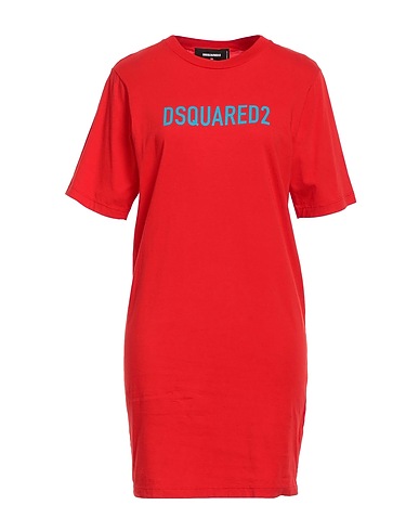 DSQUARED2 Short dress Red 100% Cotton