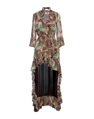 GAëLLE Paris Short dress Military green 100% Polyester