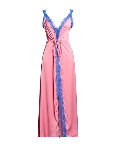 GAëLLE Paris Long dress Pink 98% Polyester, 2% Elastane