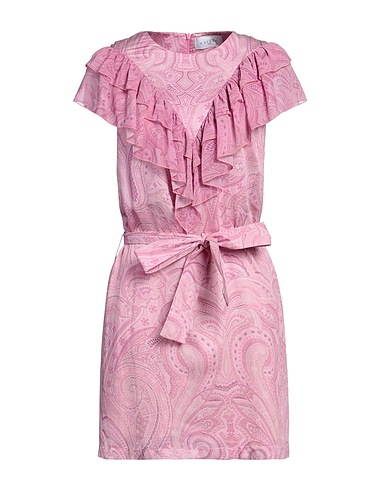 GAëLLE Paris Short dress Pink 100% Viscose, Polyester