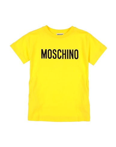 MOSCHINO KID Dress Yellow 95% Cotton, 5% Elastane