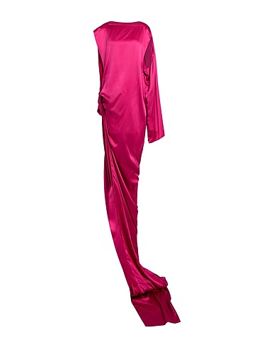 RICK OWENS Vestito corto Fucsia 100% Seta