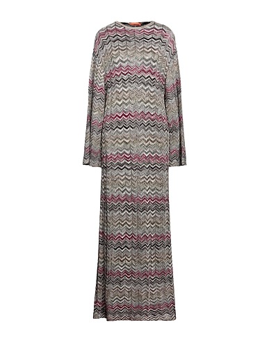 MISSONI Long dress Black 55% Cupro, 30% Polyester, 15% Viscose