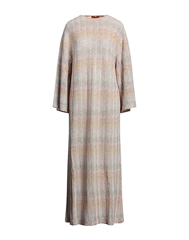 MISSONI Long dress Ivory 55% Cupro, 30% Polyester, 15% Viscose