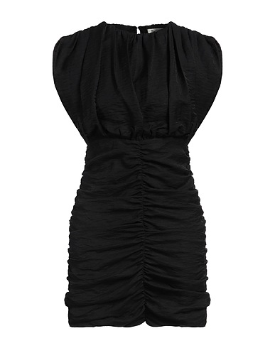 SANDRO Sommerkleid 54% Viskose, 32% Leinen, 14% Polyamid, Perlmutt