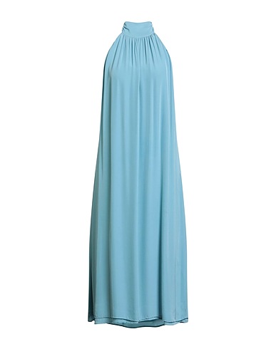 ALESSIA SANTI Midi dress Sky blue 100% Viscose