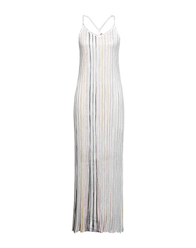 MISSONI Long dress White 50% Viscose, 29% Polyamide, 13% Polyester, 8% Cupro