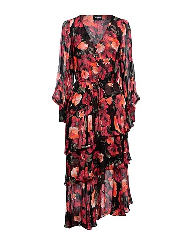 THE KOOPLES Midi dress Black 100% Viscose