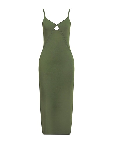 KHAITE Tubino Verde militare 83% Viscosa, 17% Poliestere
