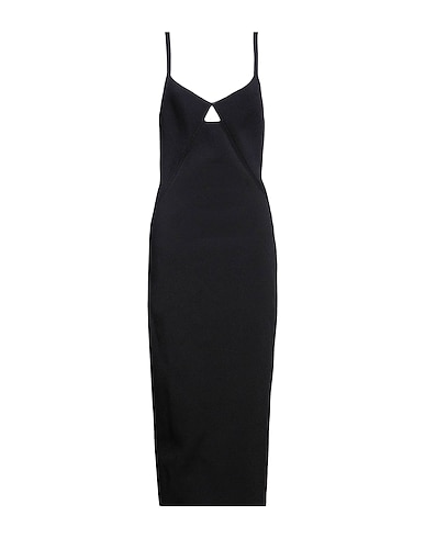 KHAITE Elegant dress Black 83% Viscose, 17% Polyester