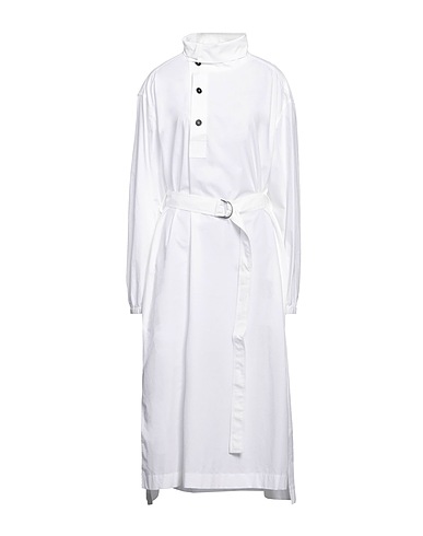 JIL SANDER+ Midi dress White 100% Cotton