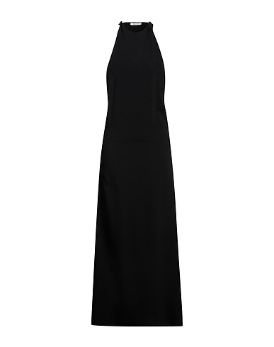 GAUCHERE. Long dress Black 73% Acetate, 27% Viscose