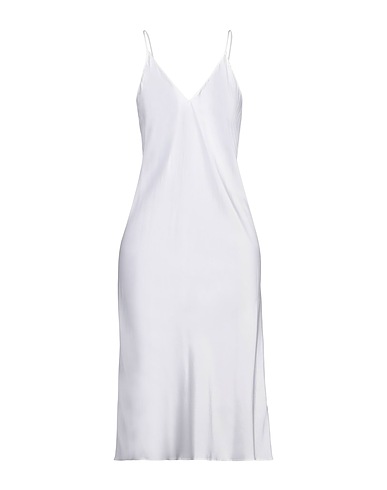 JIL SANDER Midi dress White 95% Viscose, 5% Elastane