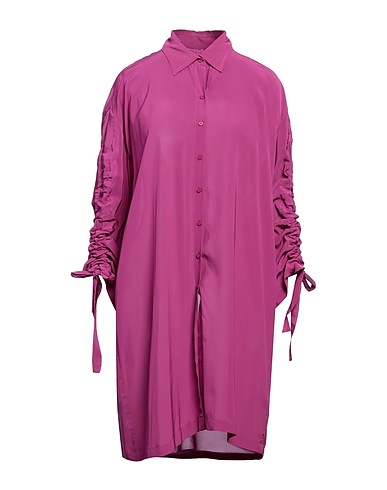 FISICO Shirt dress Mauve 100% Viscose
