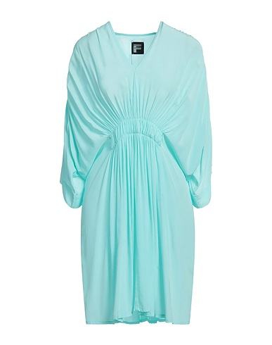 FISICO Short dress Turquoise 100% Viscose