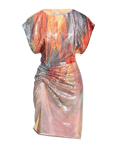 IN THE MOOD FOR LOVE Sequin dress Orange 100% Polyester