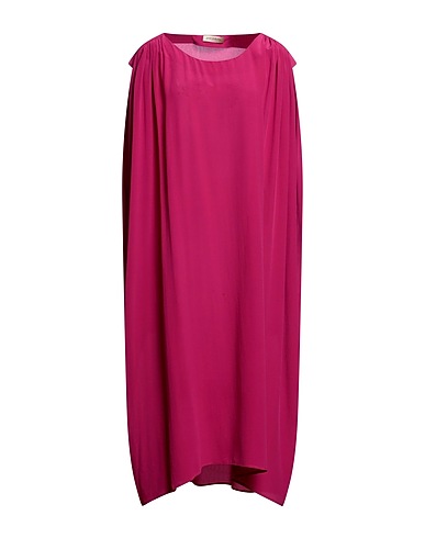 GENTRYPORTOFINO Midi dress Mauve 100% Silk