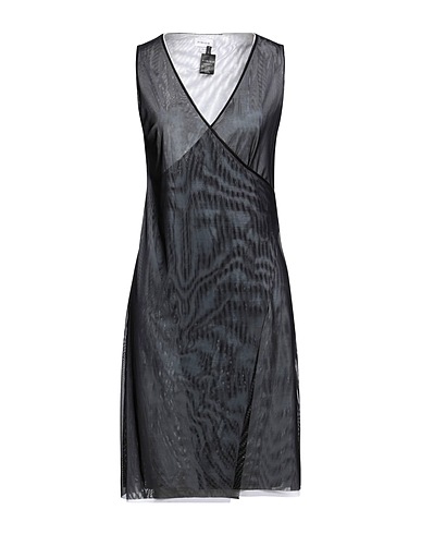 FISICO Short dress Black 92% Polyamide, 8% Elastane