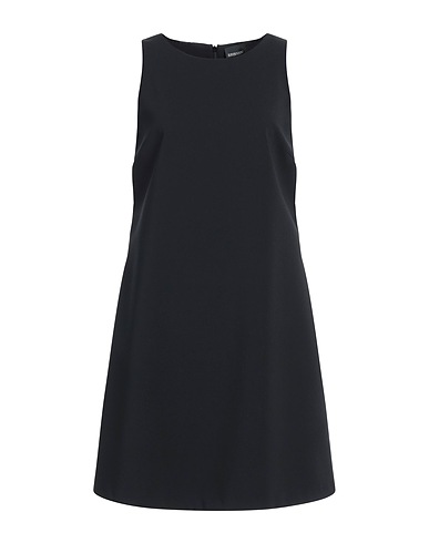 ERMANNO DI ERMANNO SCERVINO ミニワンピース・ドレス ブラック ポリエステル 97% / ポリウレタン 3%