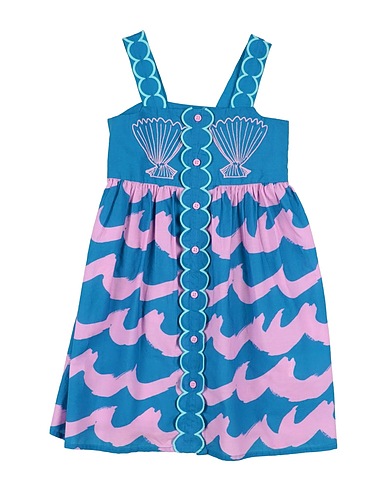STELLA McCARTNEY KIDS Платье AZZURRO 100% Хлопок, Полиэстер