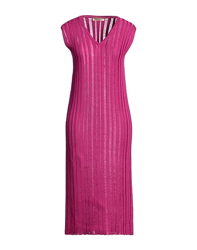 GENTRYPORTOFINO Midi dress Mauve 100% Cotton