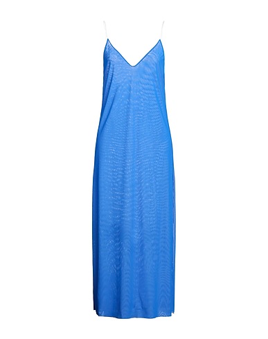 FISICO Vestito lungo Blu 92% Poliammide, 8% Elastan