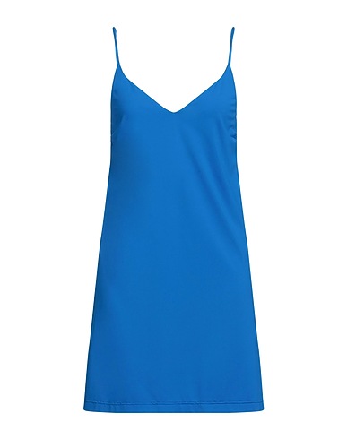 FISICO Short dress Blue 86% Polyamide, 14% Elastane