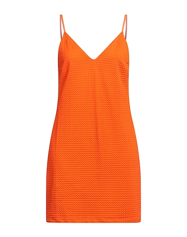 FISICO Vestito corto Arancione 86% Poliammide, 14% Elastan