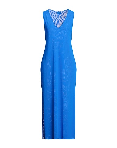 FISICO Langes Kleid Blau 92% Polyamid, 8% Elastan