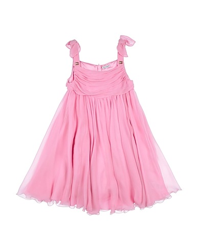 DOLCE&GABBANA Dress Pink 100% Silk, Bronze