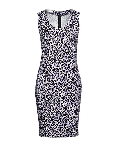 EAN 13 Sheath dress Lilac 68% Viscose, 27% Polyamide, 5% Elastane