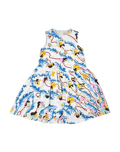 PUCCI Dress White 97% Cotton, 3% Elastane