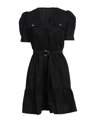 PINKO Hemdkleid Schwarz 100% Baumwolle
