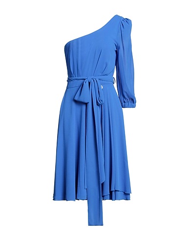 PINKO Midi dress Light blue 100% Polyester