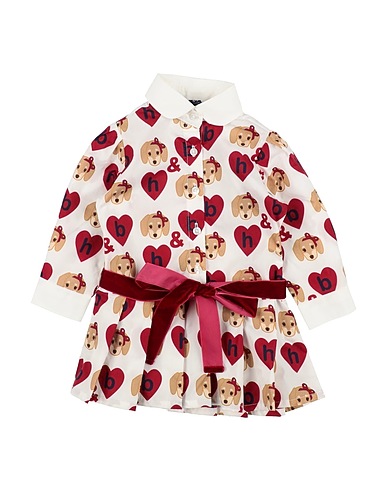 HARMONT & BLAINE Vestido para bebé  White 100% Cotton