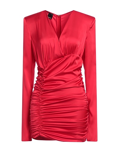 PINKO Elegant dress Red 96% Polyester, 4% Elastane