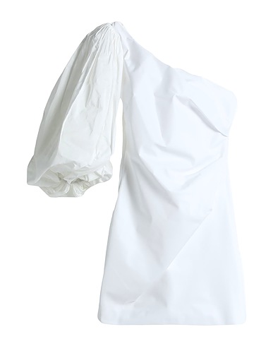 PINKO One-shoulder dress White 100% Polyester