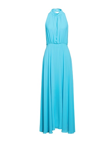 MAESTA Long dress Turquoise 100% Polyester