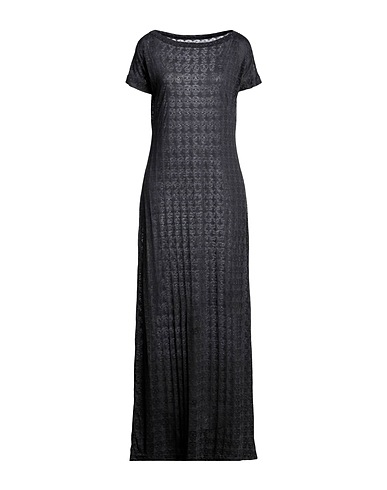 ZADIG&VOLTAIRE Langes Kleid Braungrau 65% Polyester, 35% Baumwolle