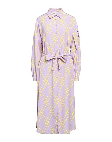 SILVIAN HEACH Midi dress Lilac 100% Polyester