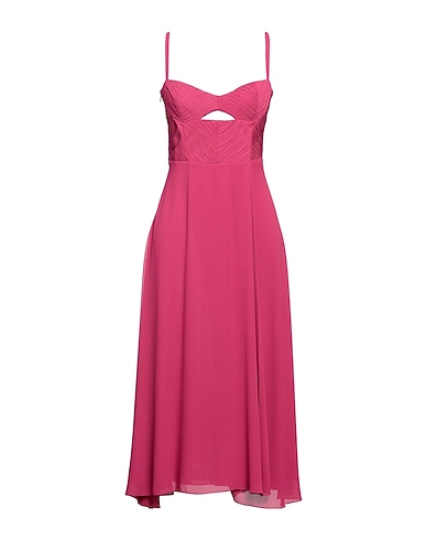 PATRIZIA PEPE Midi dress Fuchsia 100% Polyester