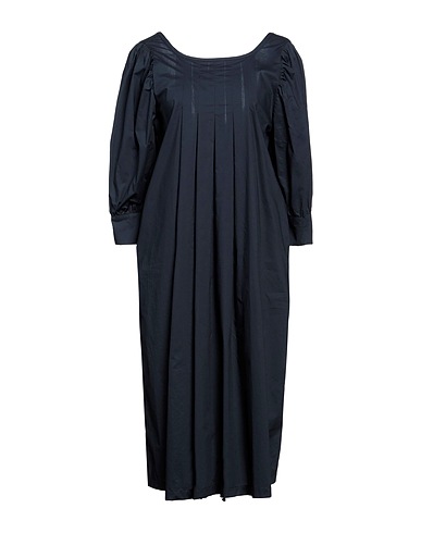 DIXIE Midi dress Midnight blue 100% Cotton