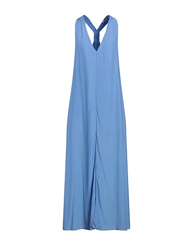 PATRIZIA PEPE Vestito estivo Blu chiaro 100% Viscosa