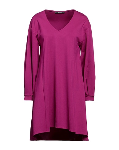 SISTE'S Short dress Purple 65% Viscose, 30% Nylon, 5% Elastane