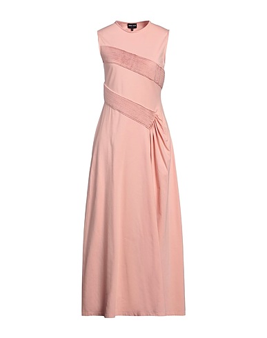 GIORGIO ARMANI Elegant dress Pink 96% Cotton, 4% Elastane