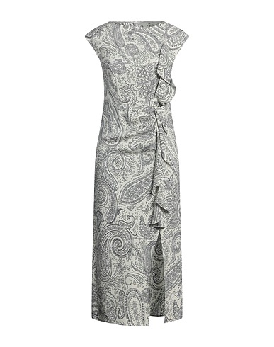 ETRO Midi dress Ivory 95% Viscose, 5% Elastane